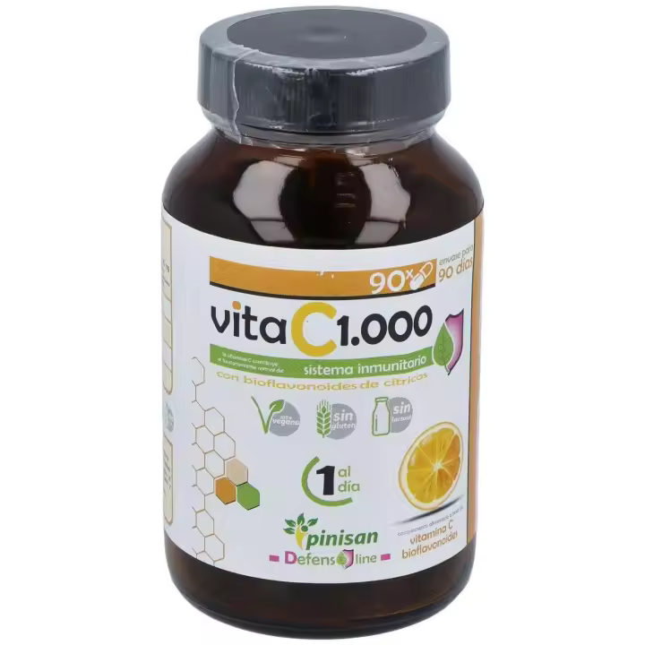 Vitamina C 1000Mg Bioflavonoides 90Cap. - 1