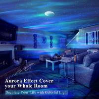Lámpara Proyector De Aurora Nórdica Galaxia Luna Estrella Luz Nocturna Decoración Para Dormitorio Y Hogar Regalos Forma FÁIRY Fuente De Luz LED Pilas Incluidas - details 2