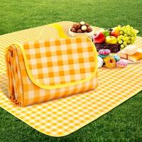 Manta De Picnic Extra Grande 79"x79" Impermeable Y Resistente Al Sandía Para Camping Hiking Y Actividades Al Aire Libre - details 1