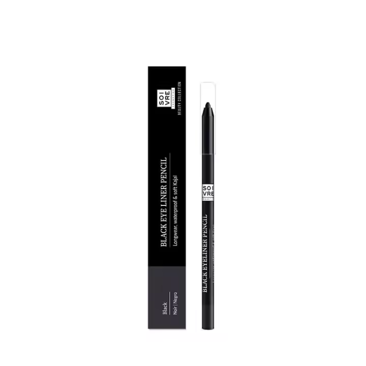 Lápiz de Ojos Negro Soivre 1,2GR - Larga Duración - 1