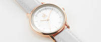 Reloj De Cuarzo Para Mujer Shengke Simple Y Moda Con Correa De Cuero Resistente Al Agua Regalo Para Niña Relogio Feminino - details 11