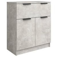 vidaXL Aparador de madera contrachapada 60x30x70 cm Mueble de Almacenaje de Salón, Buffet para salón, Armario Auxiliar, Armario de Almacenamiento - details 5