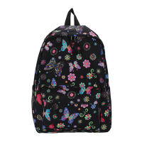Mochila Deportiva Para Mujer Con Estampado De Mariposas Y Flores De Nylon Gran Capacidad Moda Casual Para Camping Al Aire Libre Y Escuela - details 7