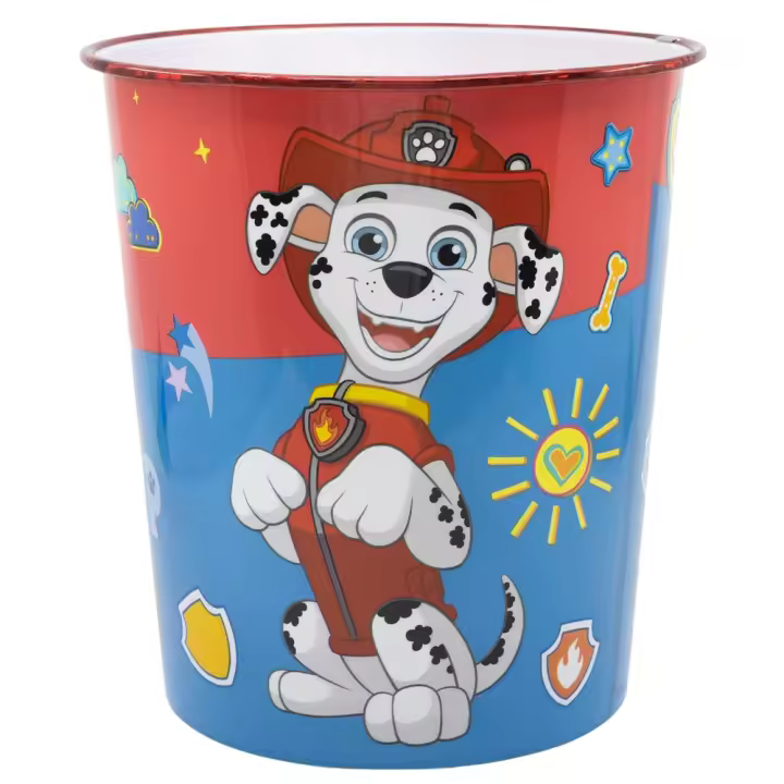 Papelera Patrulla Canina Friends Azul 22,5x21x21 Cm - 1