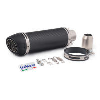 Escape De Moto LeoVince Universal De Fibra De Carbono Tubo De Escape Real Para Honda Yamaha R1 R3 R6 CBR300 Pieza Individual - details 2