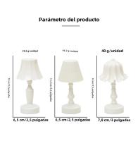 Lámpara De Noche LED Mini Batería Incluida Regalo De Cumpleaños Para Niños Decoración De Dormitorio Lámpara Nórdica De Mesa - details 11