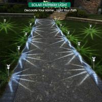 Luces Solares Para Exterior Impermeables De Acero Inoxidable Decoración De Jardín Paseo Y Césped Luces Nocturnas Para Fiesta De Cumpleaños Y Bodas - details 9