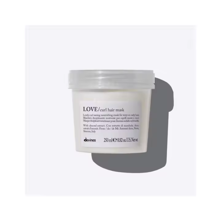 DAVINES LOVE CURL MASK - Mascarilla nutritiva para hidratar y controlar el cabello ondulado o rizado. - 1
