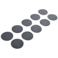 10Pcs Discos De Pulido Desmontables 3 Pulgadas 75MM Silicona Carburo 240-10000 Grados Impermeables Para Trabajos De Carpintería - details 10