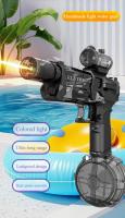 Pistola De Agua LED Con Visión Y Láser Alta Presión Juguete Para Piscina Y Exterior Para Niños Y Niñas De Edad Superior a 6 Años - details 0