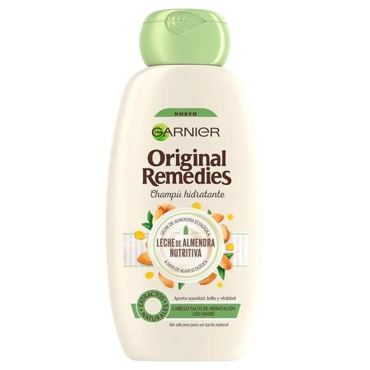 Garnier Original Remedies Leche de Almendras Champú 300 ml     【ROUA】 - 1