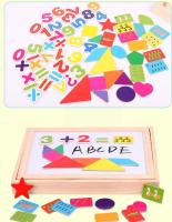 Tablero Magnético De Madera Para Niños Con Puzzle De Animales Multifuncional Tablero De Escribir Y Dibujar like De Aprendizaje Educativo Juguete Para Niños - details 10