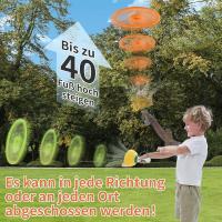 Juguetes para Exterior, lanzador de Frisbee, 2 lanzadores con discotecas, juego familiar al Aire Libre, Gift para niños y niños de 3 años en Adelante - details 3