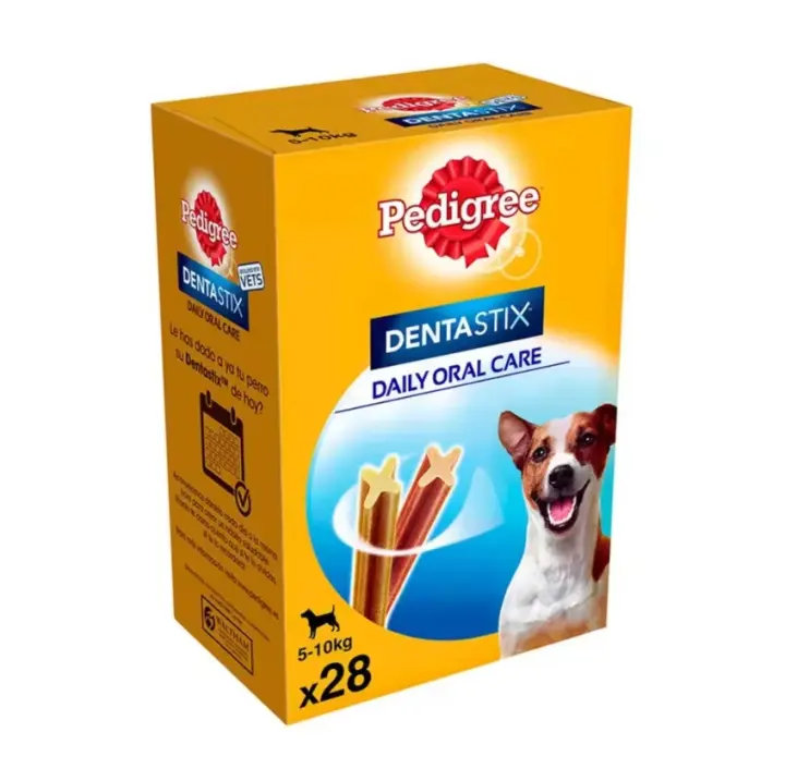 Pedigree Dentastix Uso Diario Limpieza Dental para perros pequeños(28 uds) - 1