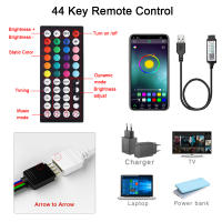 Tiras LED RGB 5050 Con Control Remoto Bluetooth Y Sync Musica Para Decoración De Habitaciones Y TV Tiras Flexibles De Luces Para El Hogar - details 4