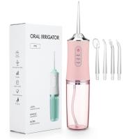Irrigador Oral Portátil LIM Flosser USB Recargable Jeta De Agua Para Dientes Con 4 Punta De Jetable 220ml 3 Modos IPX7 1400rpm Para Adultos - details 5