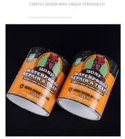 Cinta Adhesiva Impermeable De Alta Resistencia Negra / Transparente Para Reparación De Bañeras Tubos De Agua Carpa Anillo De Natación - details 7