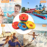 Manguitos de Natación para niños, 6PCS Manguitos Bebe ,Manguitos Dolphin,Hechos de Espuma, Pool Discos Flotantes - details 3