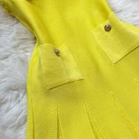 Vestido Corto Plisado De Moda Verano 2025 Para Mujer YuooMuoo Con Cuello Redondo Y Cintura Ajustada Vestido De Fiesta A-line Streetwear - details 5