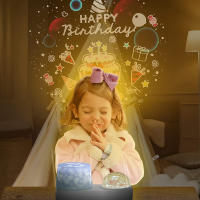 Proyector De Estrellas Galácticas Luz Nocturna Recargable Por USB Con Océano Colorido Para Niños Regalo De Navidad - details 6
