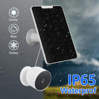 Cargador De Panel Solar 10W 5V Para Cámara De Seguridad Google Nest Cam Con Montaje En Pared Ajustable Y Resistente Al Agua IP65 - details 0
