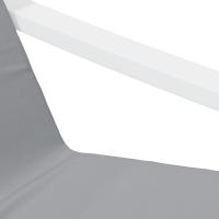 vidaXL Sillón de relax de tela gris claro - details 5