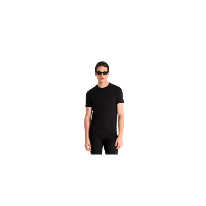 CAMISETA SUPER SLIM FIT CON LOGOTIPO ESTAMPADO - 1