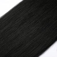 Extension De Cabello Sintético De 26 Pulgadas Color Negro Natural Pre Estirado Kanekalon Para Mujeres Y Niñas Uso Diario Y Fiestas - details 4