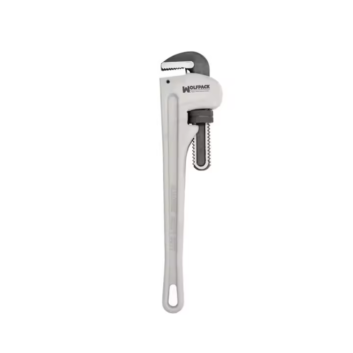 Llave stillson heavy duty aluminio 12 llave para tubos, llave plomeria, llave para tuberias, llave grifa. - 1