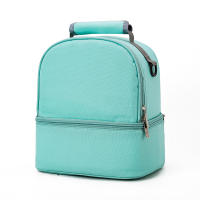Bolso De Mano Para Mamá Grande Capacidad Doble Capa Aislada Color Sólido Estilo De Viaje Y Picnic Bolsa De Alimentos Portátil Para Bebé - details 16