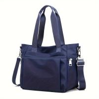 Bolso Grande Para Mujer Estilo Sencillo Y Elegante De Nailon Ligero Y Versátil Bolso De Hombro Único Bolso Casual De Mano - details 16
