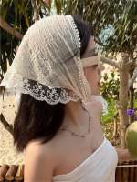 Diadema De Encaje Vintage Para Mujeres Hecha a Mano Con Pequeñas Margaritas Y Fresa En Rojo Estilo Dulce Y Casual - details 4
