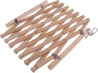 Puerta plegable de madera de la escalera del perro para interior, puerta del perro del oscilación, cerca de puerta plegable de la barrera de la puerta de la seguridad del animal doméstico para el pequeño gato del perro, los 41x100cm - details 0