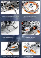 Set De Juguetes De Construcción REOBRIX 1020PCS Space Series Starfighter Interstellar Warship Model Para Niños Mayor De 6 Años Regalo Ideal Para Boys - details 5