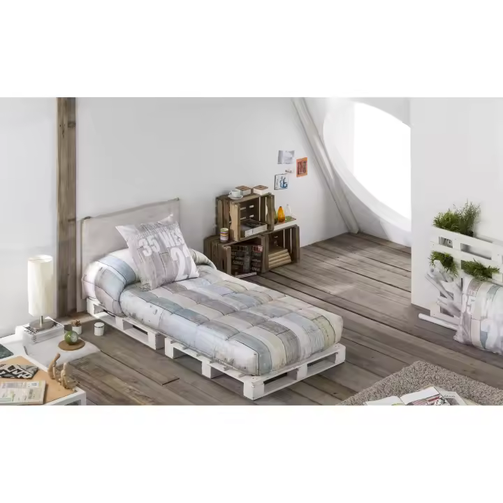 JVR - Edredón Ajustable modelo INFINITY - Tejido 100% Algodón - Estampado digital - Cama 80/90/105/135/150 - Fabricado en España - 1