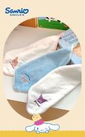 Toalla Absorbente De Fibra Súper Fin Para Niños Sanrio Cinnamoroll Kuromi My Melody 5pcs Tela De Coral Bordada Suave Toalla Para Rostro Baño Y Secado De Cabello - details 9