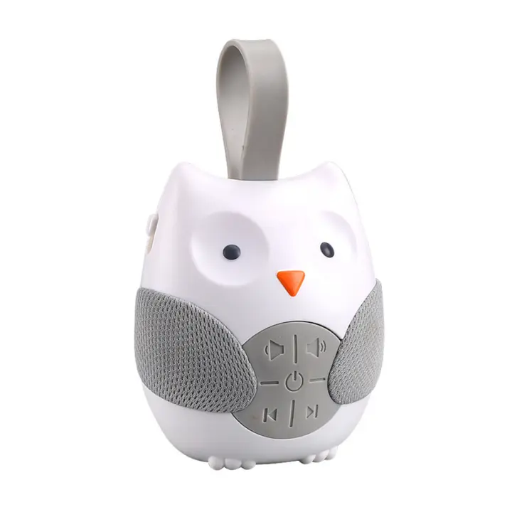 Máquina portátil de ruido blanco chupete para bebés con 10 música ligera para niños pequeños de máquina de sonido de apagado de temperatura - 1