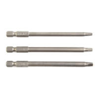 3pcs 100mm Bits De Chofer Eléctrico Cabeza Cuadrada Magnética Herramienta De Reparación SQ1-SQ3 Para Destornilladores Eléctricos - details 8