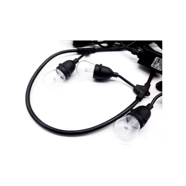 Guirnalda Led Exterior 24w de 14,6 metros y 24 Bombillas incluidas 2200k IP65 F BRIGHT - 1