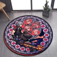 Alfombra Redonda De Piso Con Patrón De Disney Kingdom Hearts Para Niños Decoración Del Salón Baño Cocina Alfombrilla De Entrada Material Poliéster Moderna - details 5