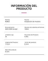 [OFICIAL] Lonkoom, NOBLE Series -  100ml, EDP, Eau de Parfum, floral y afrutada, fragancia de larga duración, regalos de verano, perfume para hombre, perfume para mujer - details 10