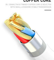 Cable USB C a USB C De 100W Para Carga Rápida Compatible Con Samsung Xiaomi Huawei OPPO MacBook pro IPad pro Cable De Datos Tipo C - details 7