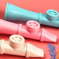Mini Kazoo Colorido Profesional Flauta Kazoo Portátil Ligera Para Niños Instrumento Musical Ajustable Para Fiestas Y Viajes - details 2
