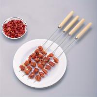 10Pcs Brochetas De Barbacoa De Acero Inoxidable Reutilizables Para Camping Y Picnics Utensilios De BBQ Accesorios De Cocina - details 3