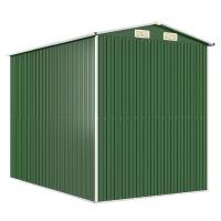Cobertizo de jardín acero galvanizado verde 192x274x223 cm Decoración de muebles de jardín al aire libre - details 5