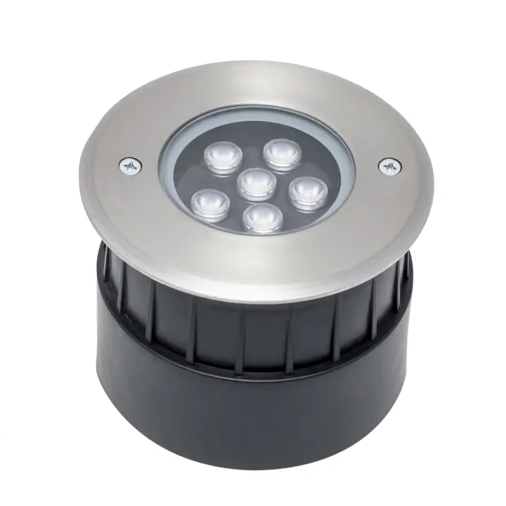 FORLIGHT Incasso - Foco Empotrable de Suelo para Jardín y Terraza IP65 para Exterior Temperatura Cálida 3000K Acero Inoxidable - 1