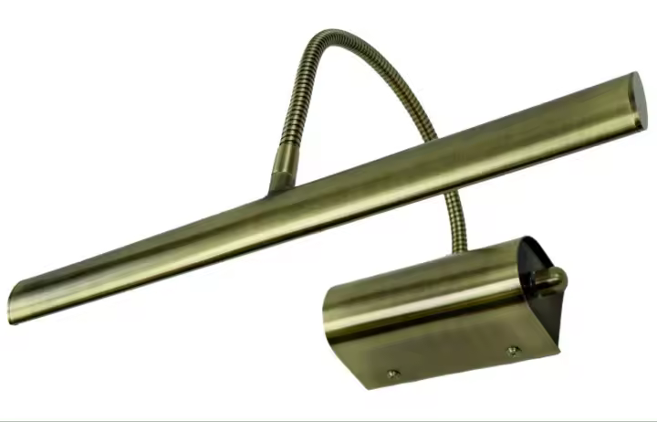 Aplique de Pared Papuq LED para Iluminar Cuadros 6W Luz Cálida 3000K Bronce Antiguo - 1