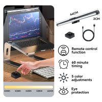 Lámpara De Escritorio LED Para Monitor De Computadora Luz De Lectura Colgante Para Dormitorio Y Estudio Dimmer Sin Fin - details 9