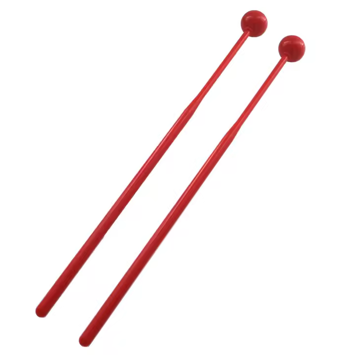 2Pcs Palos De Percusión Para Glockenspiel Mallets De 11.8 Pulgadas Largo Para Bells De Madera Marimba Cymbal Accesorios De Instrumentos Musicales - 1