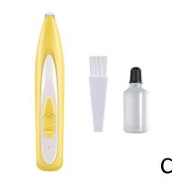Afeitadora Eléctrica Para Gatos Y Perros Con Luz LED Impermeable Y Bajo Ruido Trimmer De Pelo De Patas Y Orejas Para Mascotas - details 40
